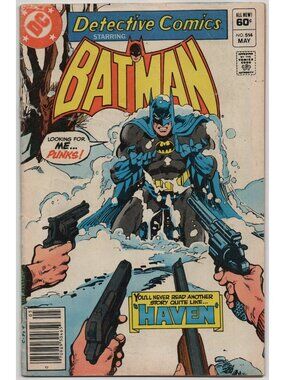 Detective Comics 514 DC Comics 1982 GD 2.0 Newsstand Batman Haven Maxie Zeus